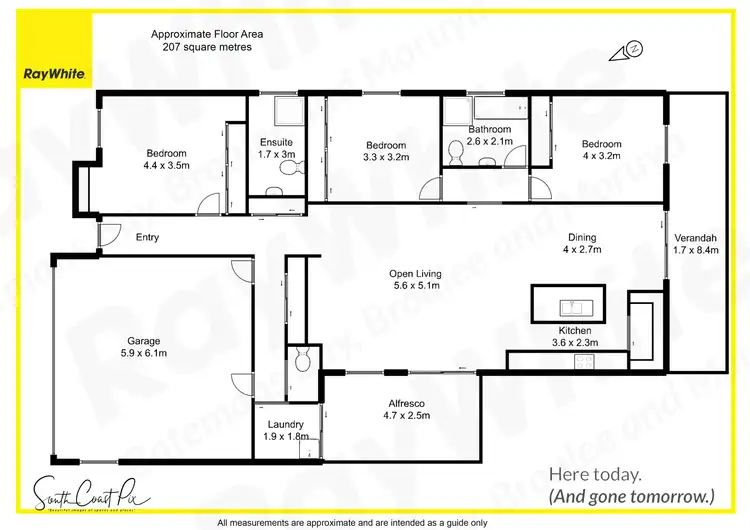 Floorplan of Homely house listing, 6 Griffiths Run, Broulee NSW 2537