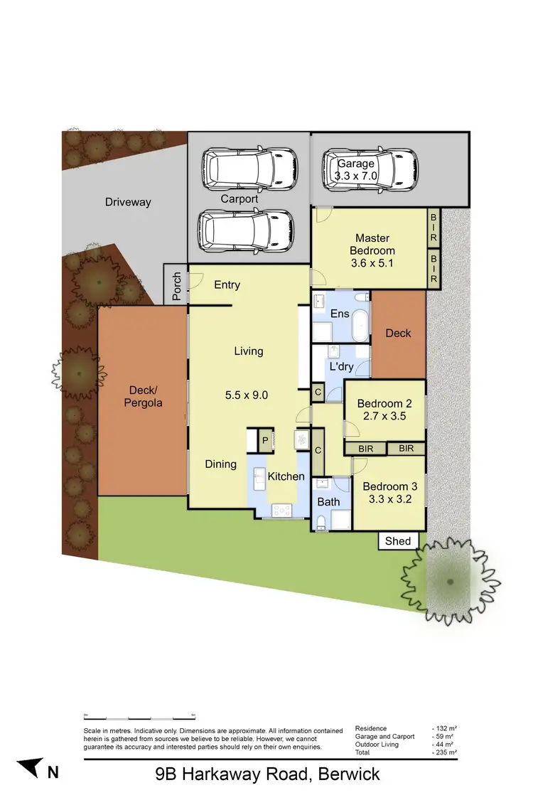 Floorplan of Homely house listing, 9B Harkaway Road, Berwick VIC 3806