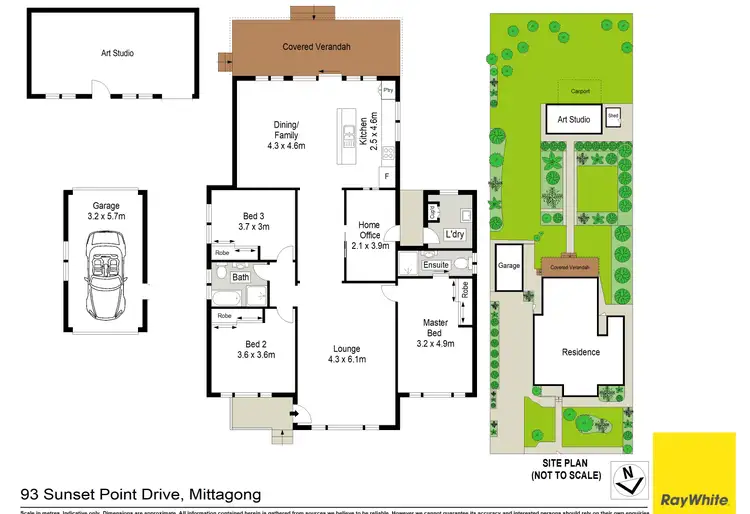 Floorplan of Homely house listing, 93 Sunset Point Drive, Mittagong NSW 2575