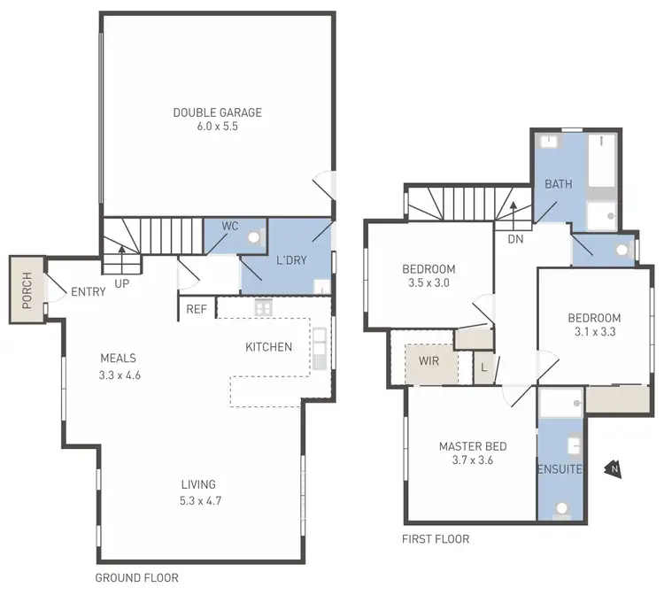 Floorplan of Homely house listing, 4 Adare Place, Werribee VIC 3030