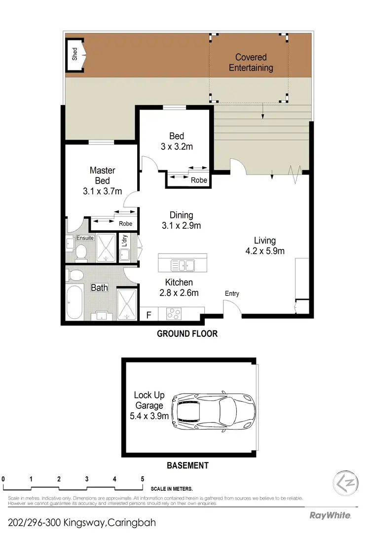 Floorplan of Homely apartment listing, 202/296-300 Kingsway, Caringbah NSW 2229