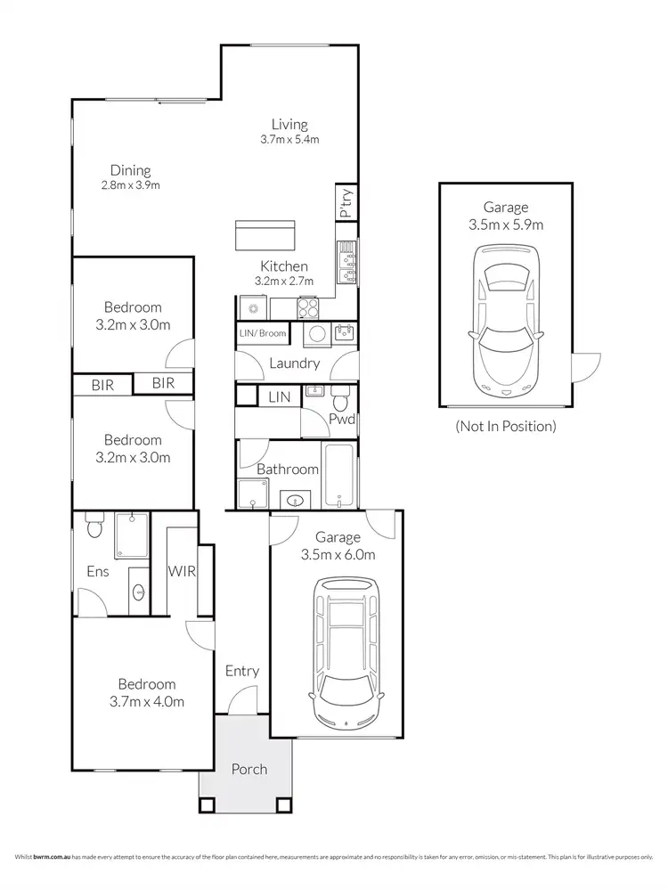Floorplan of Homely house listing, 14-16 Voyage Circuit, Corio VIC 3214