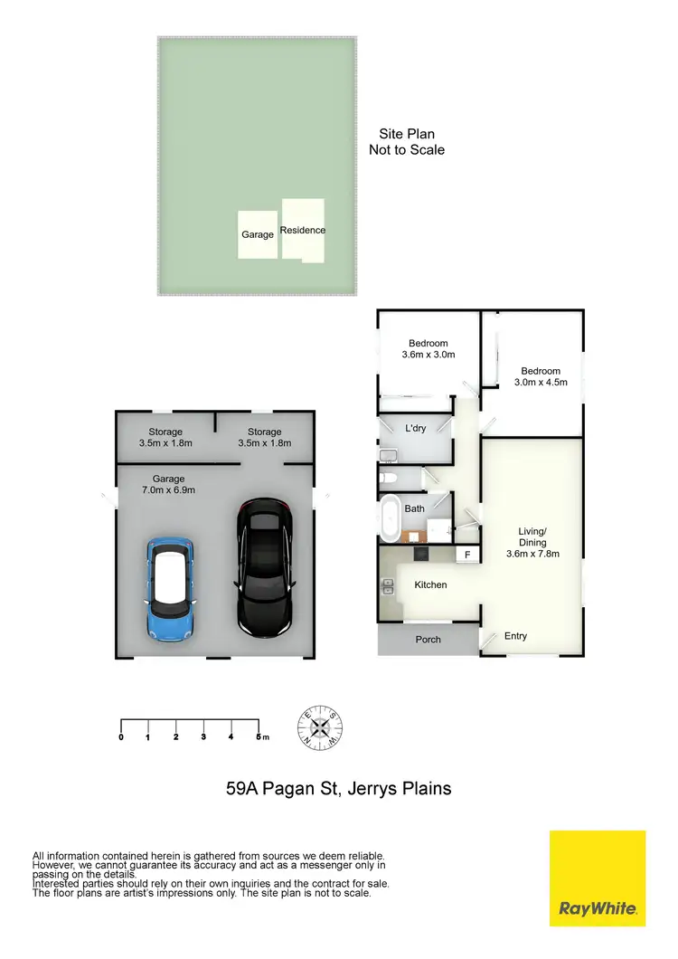 Floorplan of Homely house listing, 59A Pagan Street, Jerrys Plains NSW 2330