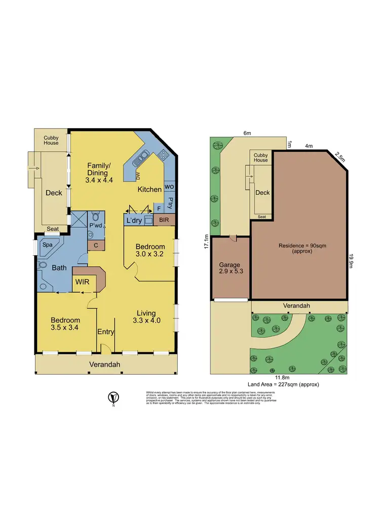 Floorplan of Homely unit listing, 58A Faulkner Street, Forest Hill VIC 3131
