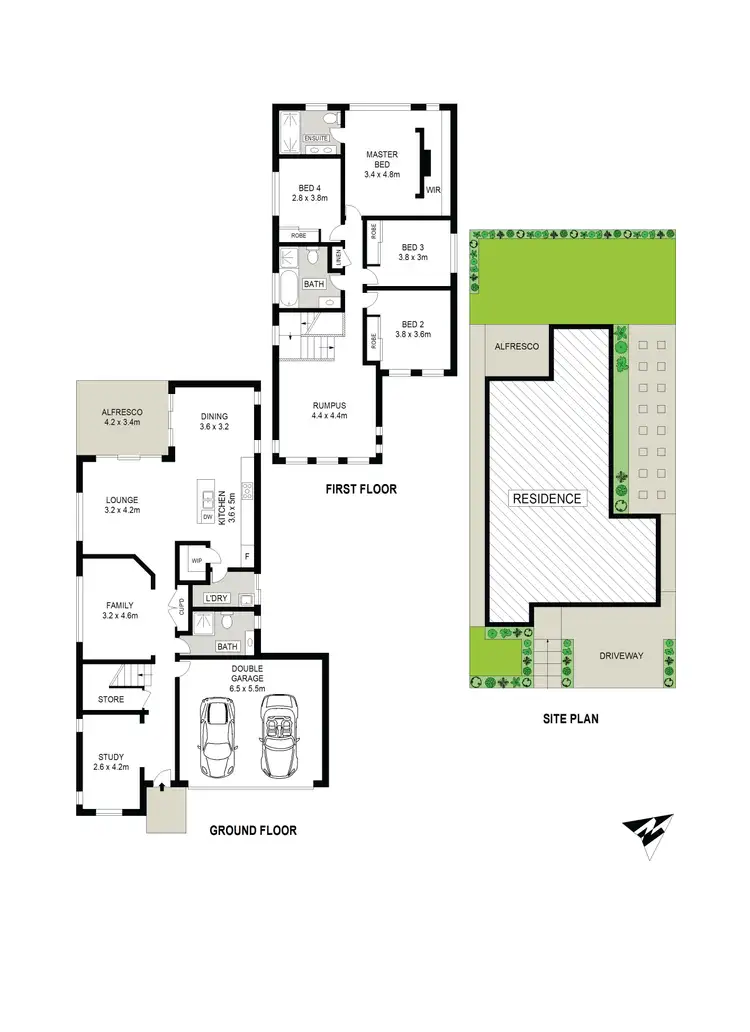 Floorplan of Homely house listing, 24 Longmeadow Parkway, Box Hill NSW 2765
