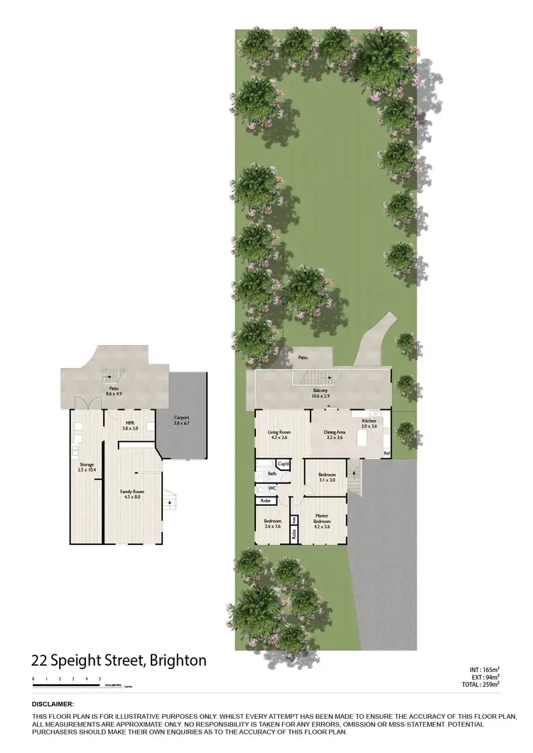 Floorplan of Homely house listing, 22 Speight Street, Brighton QLD 4017