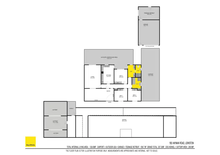Floorplan of Homely house listing, 185 Hayman Road, Lewiston SA 5501