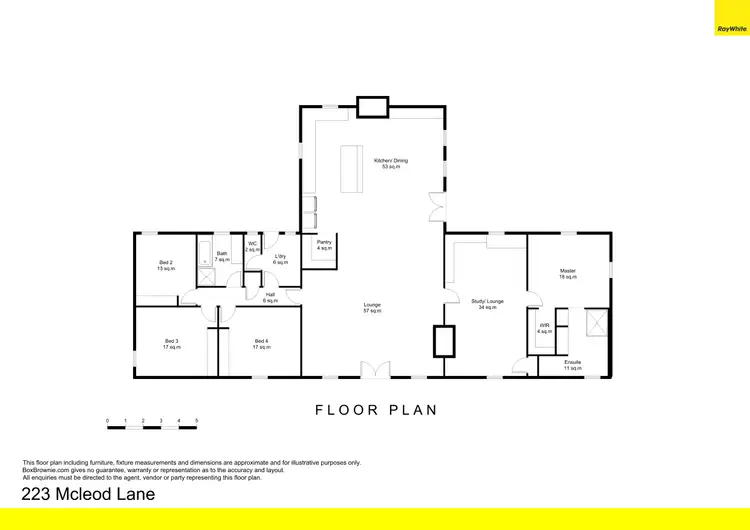 Floorplan of Homely house listing, 223 Mcleod Lane, Mansfield VIC 3722