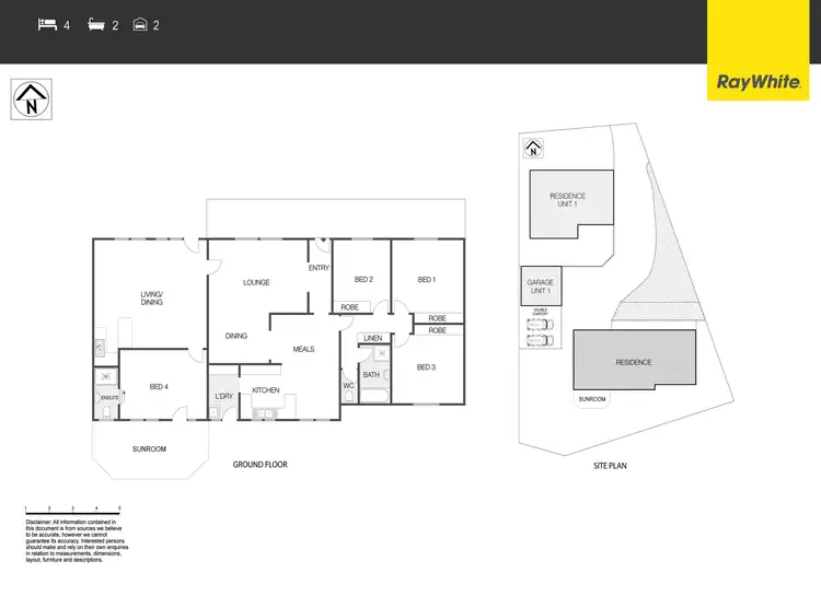 Floorplan of Homely townhouse listing, 2/61 Lightfoot Crescent, Florey ACT 2615