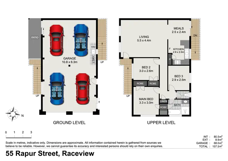 Floorplan of Homely house listing, 55 Rapur Street, Raceview QLD 4305