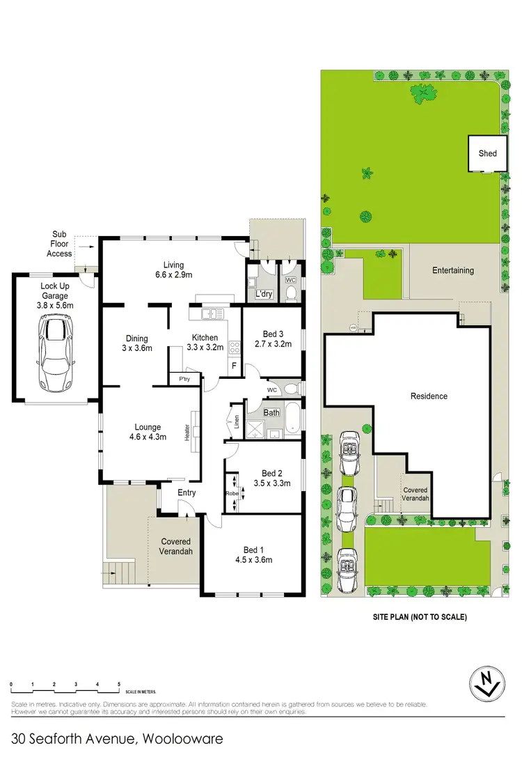 Floorplan of Homely house listing, 30 Seaforth Avenue, Woolooware NSW 2230