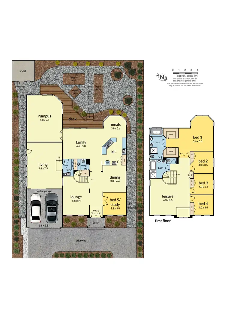 Floorplan of Homely house listing, 12 Harry Nance Close, Lysterfield VIC 3156