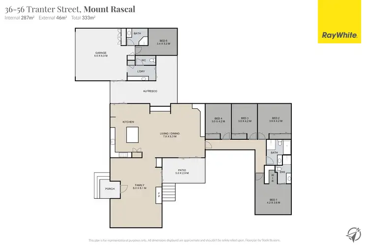 Floorplan of Homely rural property listing, 202 Postle Street, Mount Rascal QLD 4350