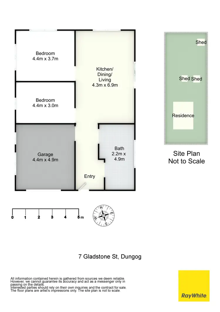 Floorplan of Homely house listing, 7 Gladstone Street, Dungog NSW 2420