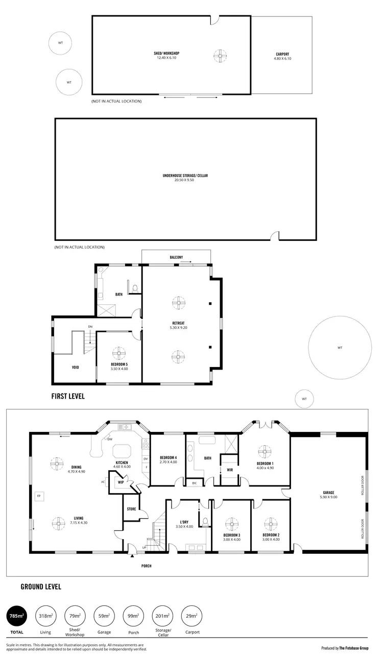 Floorplan of Homely rural property listing, 121 Stirling Hill Road, Strathalbyn SA 5255