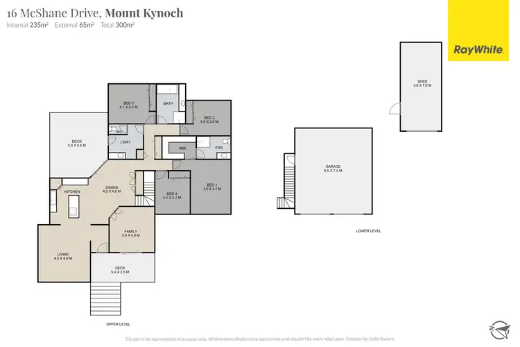 Floorplan of Homely house listing, 16 McShane Drive, Mount Kynoch QLD 4350