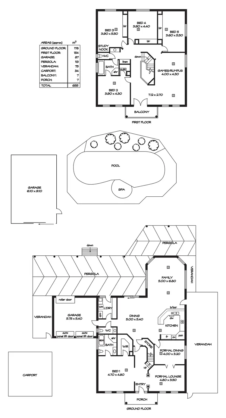Floorplan of Homely house listing, 2 Beatrix Drive, Craigmore SA 5114