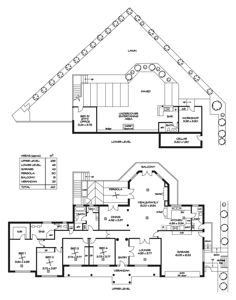 Floorplan of Homely house listing, 2 Slapes Gully Road, Burnside SA 5066