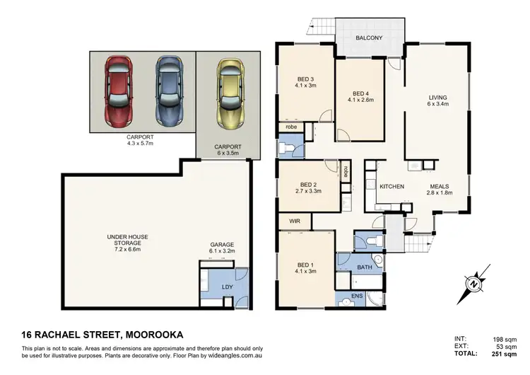 Floorplan of Homely house listing, 16 Rachael Street, Moorooka QLD 4105