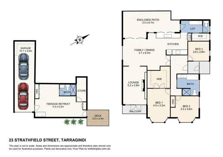 Floorplan of Homely house listing, 23 Strathfield Street, Tarragindi QLD 4121