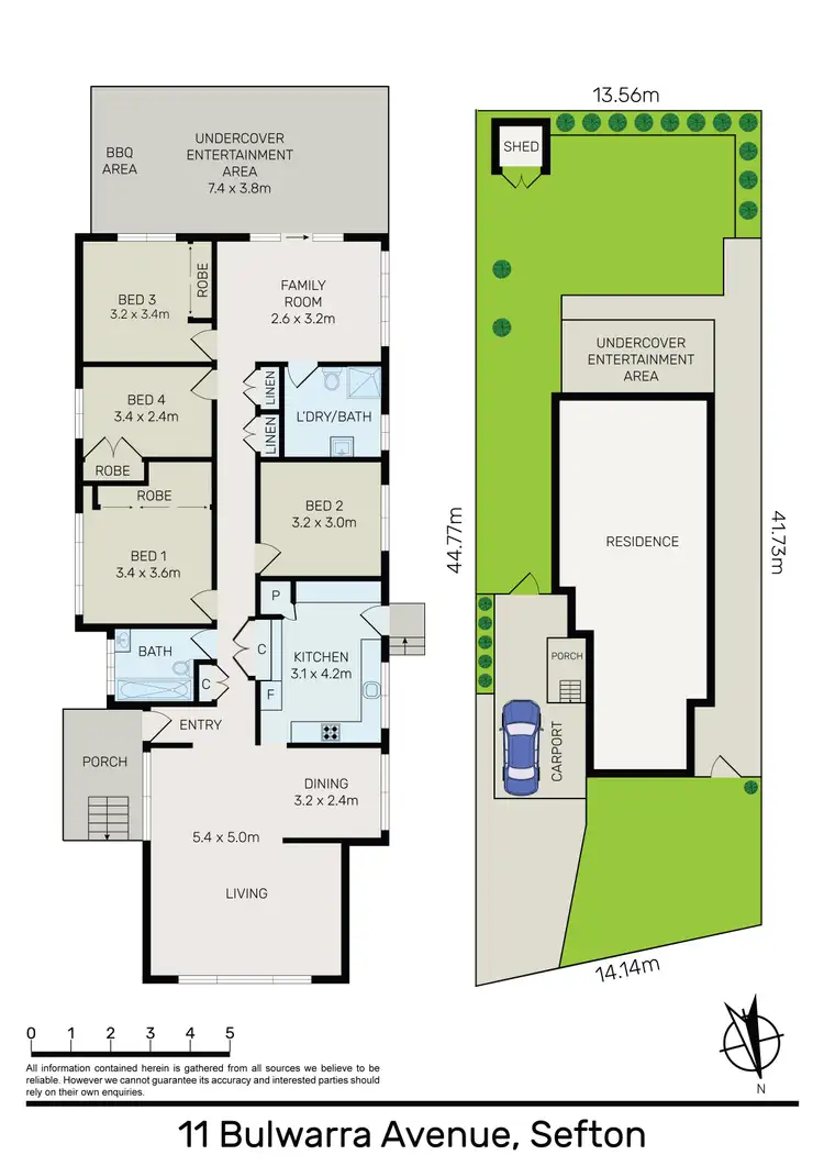 Floorplan of Homely house listing, 11 Bulwarra Avenue, Sefton NSW 2162