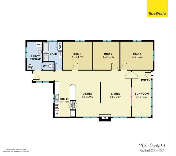 Floorplan of Homely house listing, 200 Dobie Street, Grafton NSW 2460