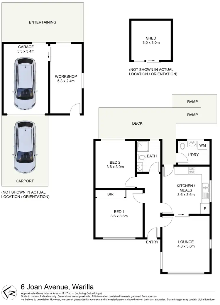 Floorplan of Homely house listing, 6 Joan Avenue, Warilla NSW 2528