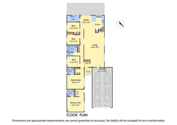 Floorplan of Homely house listing, 24 Lennox Avenue, Glen Waverley VIC 3150