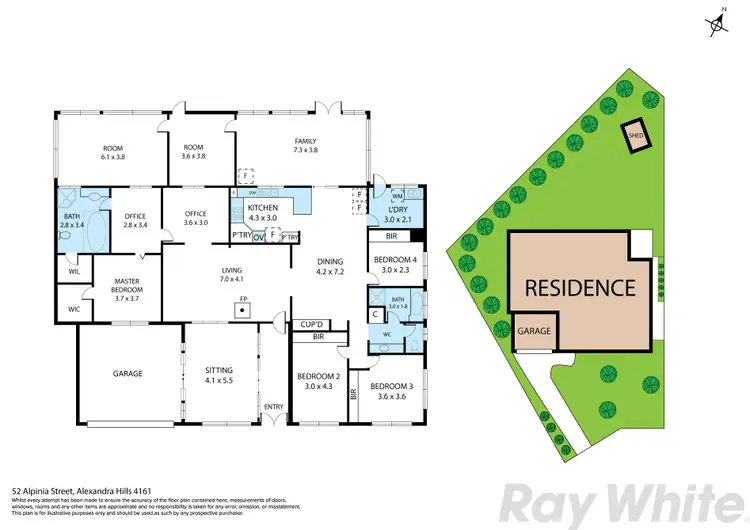 Floorplan of Homely house listing, 52 Alpinia Street, Alexandra Hills QLD 4161