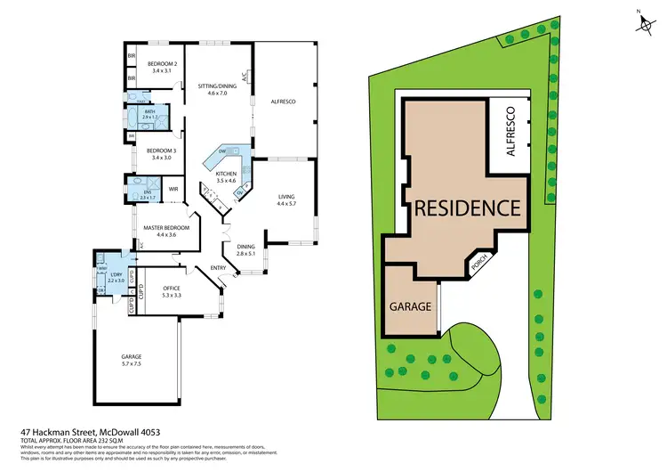 Floorplan of Homely house listing, 47 Hackman Street, Mcdowall QLD 4053