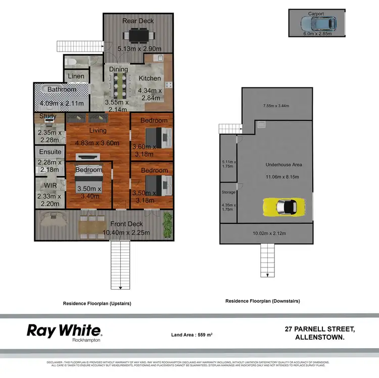 Floorplan of Homely house listing, 27 Parnell Streeet, Allenstown QLD 4700