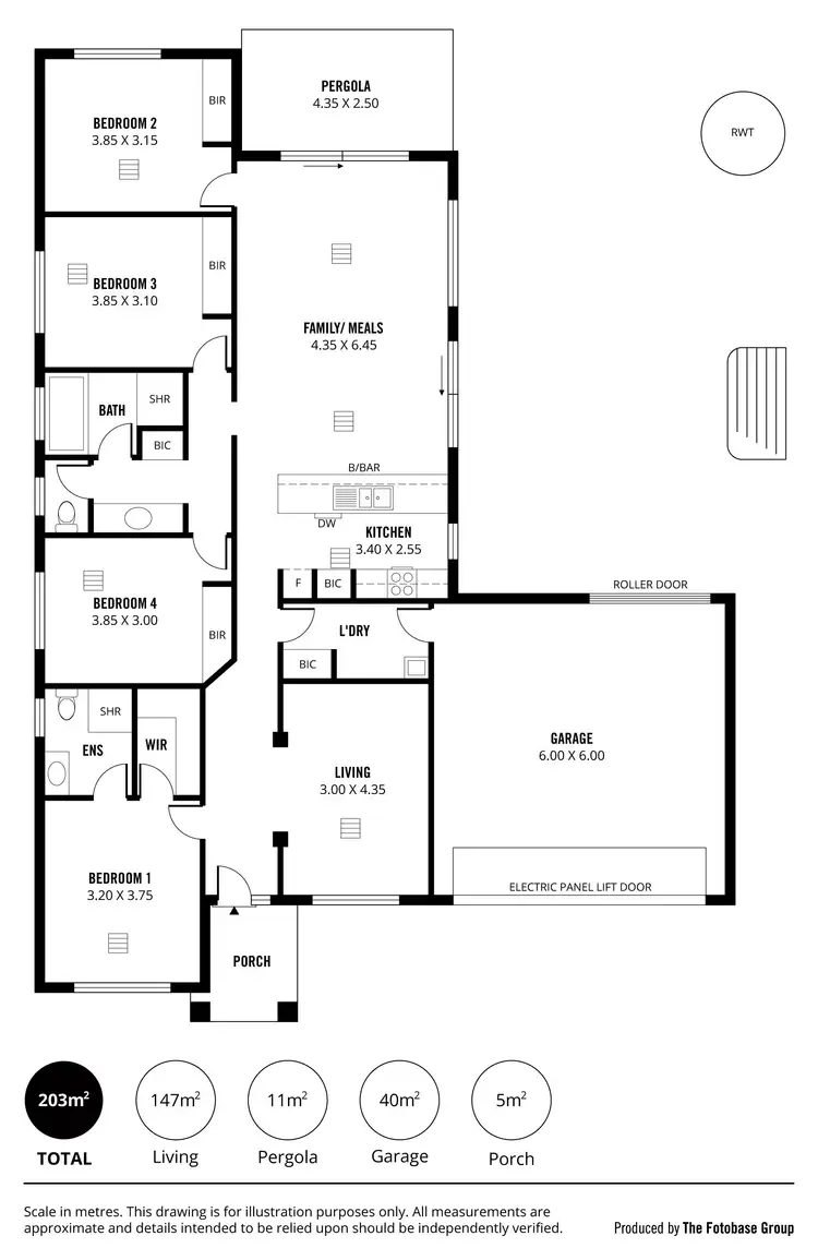 Floorplan of Homely house listing, 58 Douglas Drive, Mount Barker SA 5251