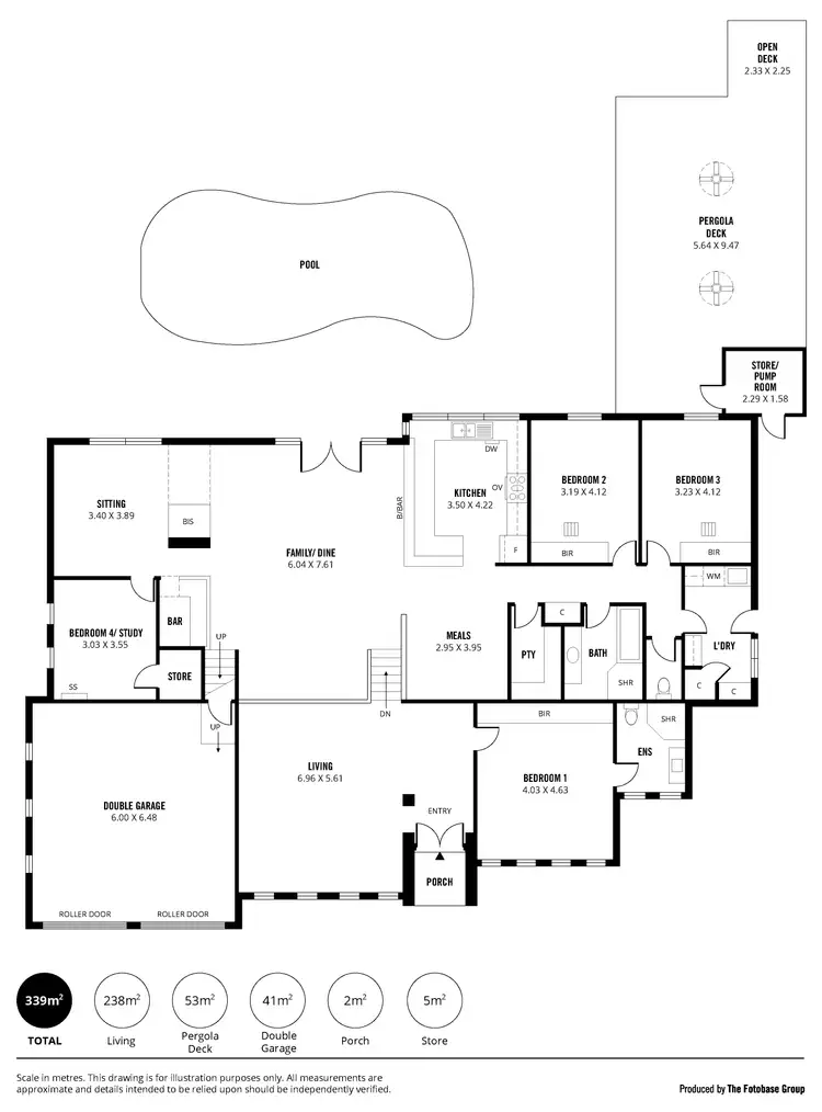 Floorplan of Homely house listing, 14 Orleana Street, Flagstaff Hill SA 5159