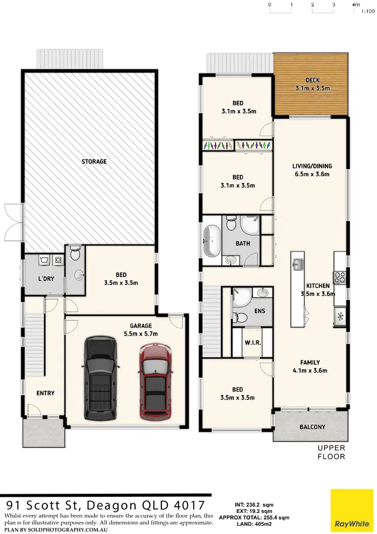 Floorplan of Homely house listing, 91 Scott Street, Deagon QLD 4017