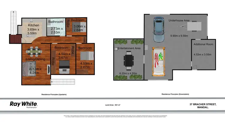 Floorplan of Homely house listing, 37 Bracher Street, Wandal QLD 4700