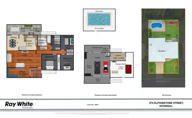 Floorplan of Homely house listing, 274 Elphinstone Street, Koongal QLD 4701