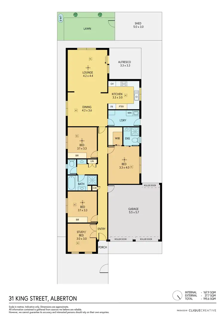 Floorplan of Homely house listing, 31 King Street, Alberton SA 5014