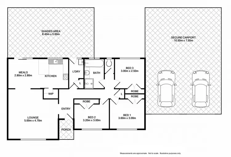 Floorplan of Homely house listing, 2 Graetz Court, Lavington NSW 2641