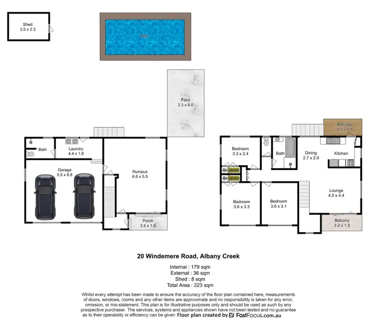 Floorplan of Homely house listing, 20 Windemere Road, Albany Creek QLD 4035