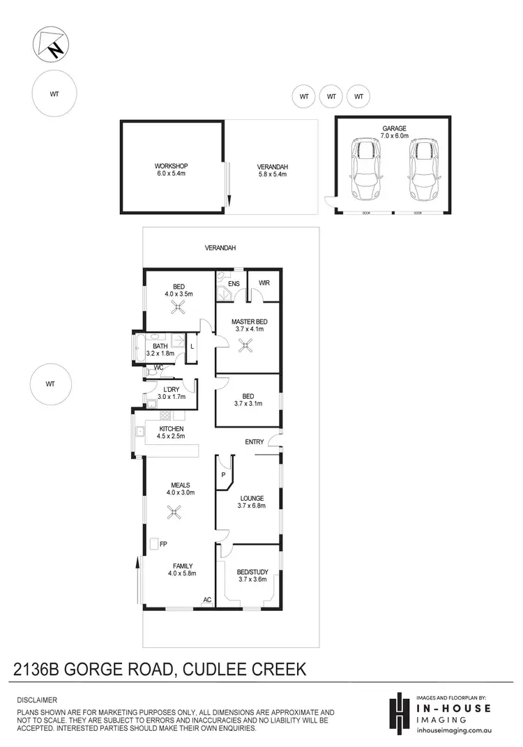 Floorplan of Homely house listing, 2136B Gorge Road, Cudlee Creek SA 5232
