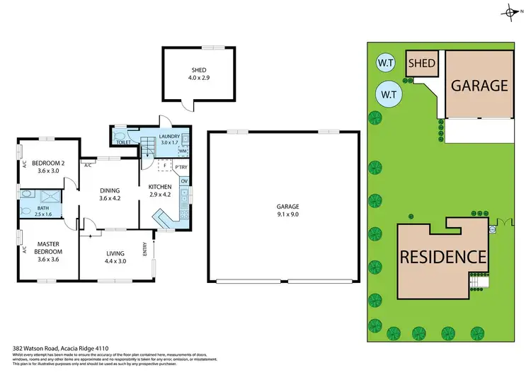 Floorplan of Homely house listing, 382 Watson Road, Acacia Ridge QLD 4110