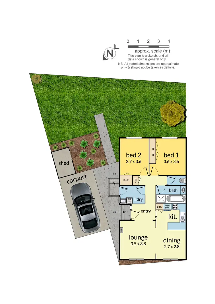 Floorplan of Homely unit listing, 3/1 Redpath Crescent, Springvale VIC 3171