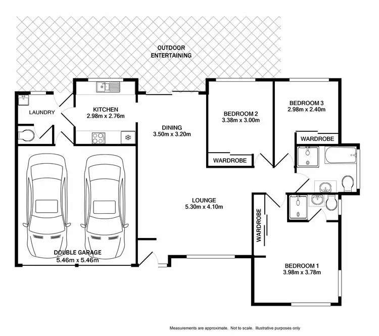 Floorplan of Homely villa listing, 9/1a Derby Street, Kingswood NSW 2747