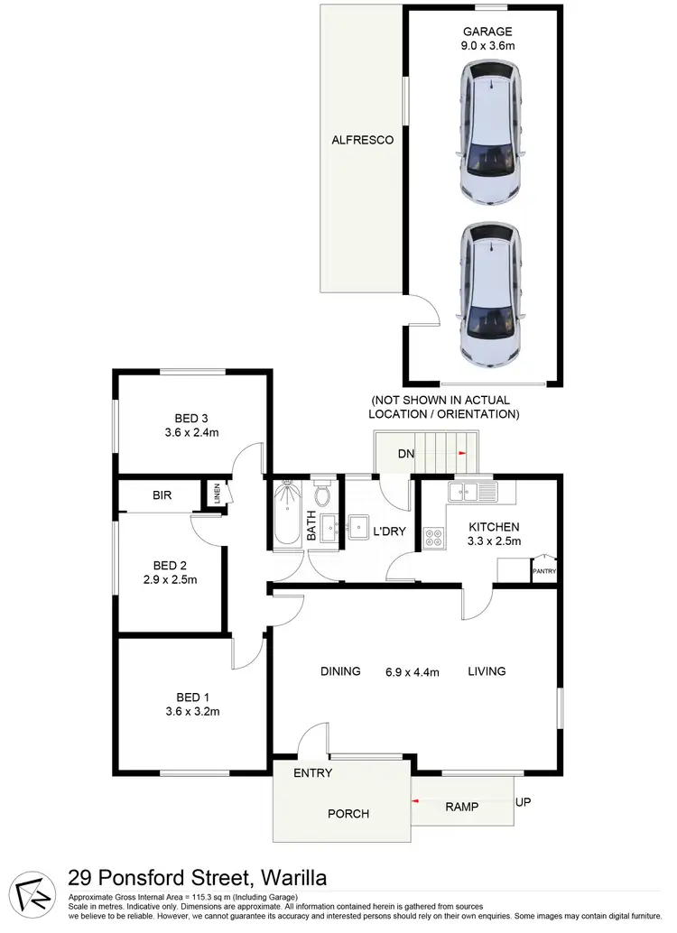 Floorplan of Homely house listing, 29 Ponsford Street, Warilla NSW 2528