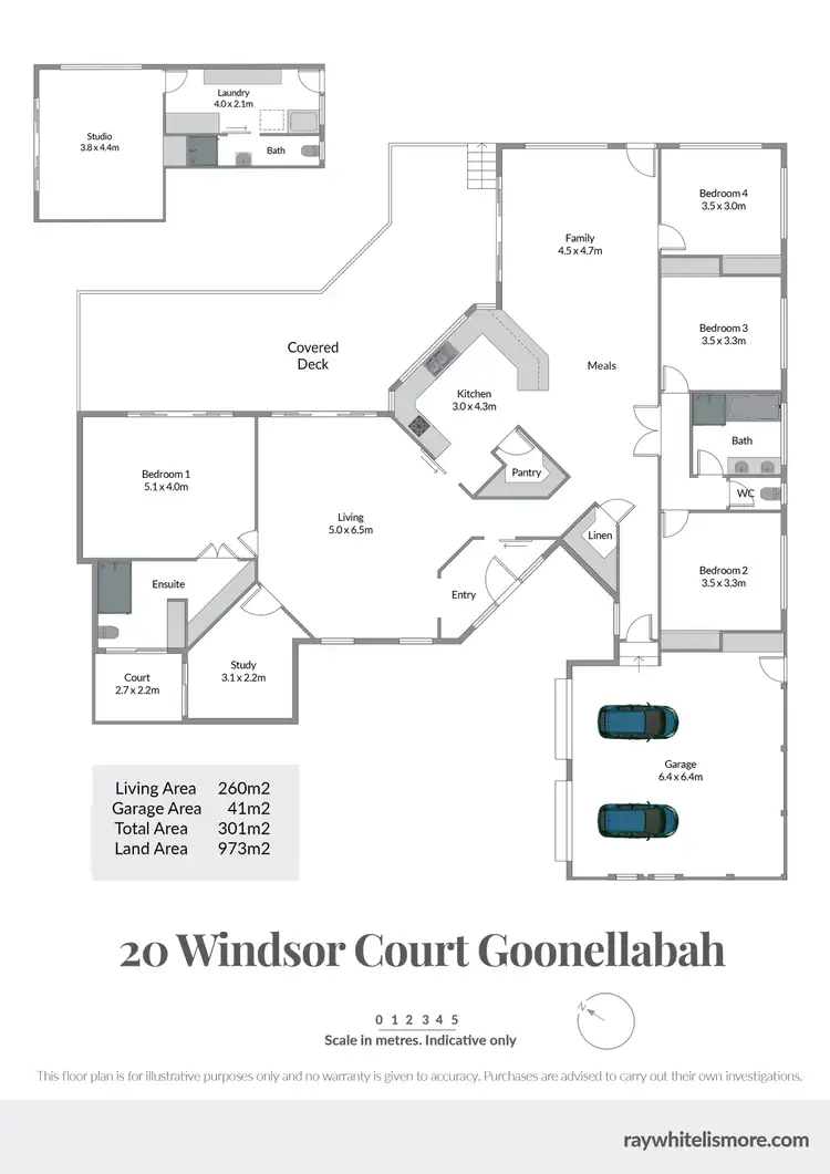 Floorplan of Homely house listing, 20 Windsor Court, Goonellabah NSW 2480