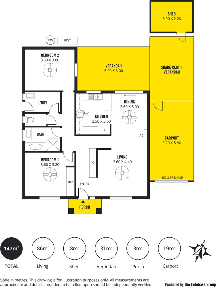 Floorplan of Homely house listing, 22 Hawke Place, Murray Bridge SA 5253
