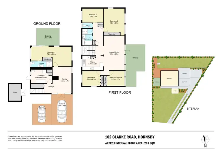 Floorplan of Homely house listing, 102 Clarke Road, Hornsby NSW 2077