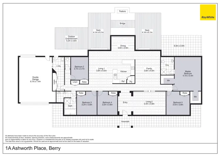 Floorplan of Homely house listing, 1A Ashworth Place, Berry NSW 2535