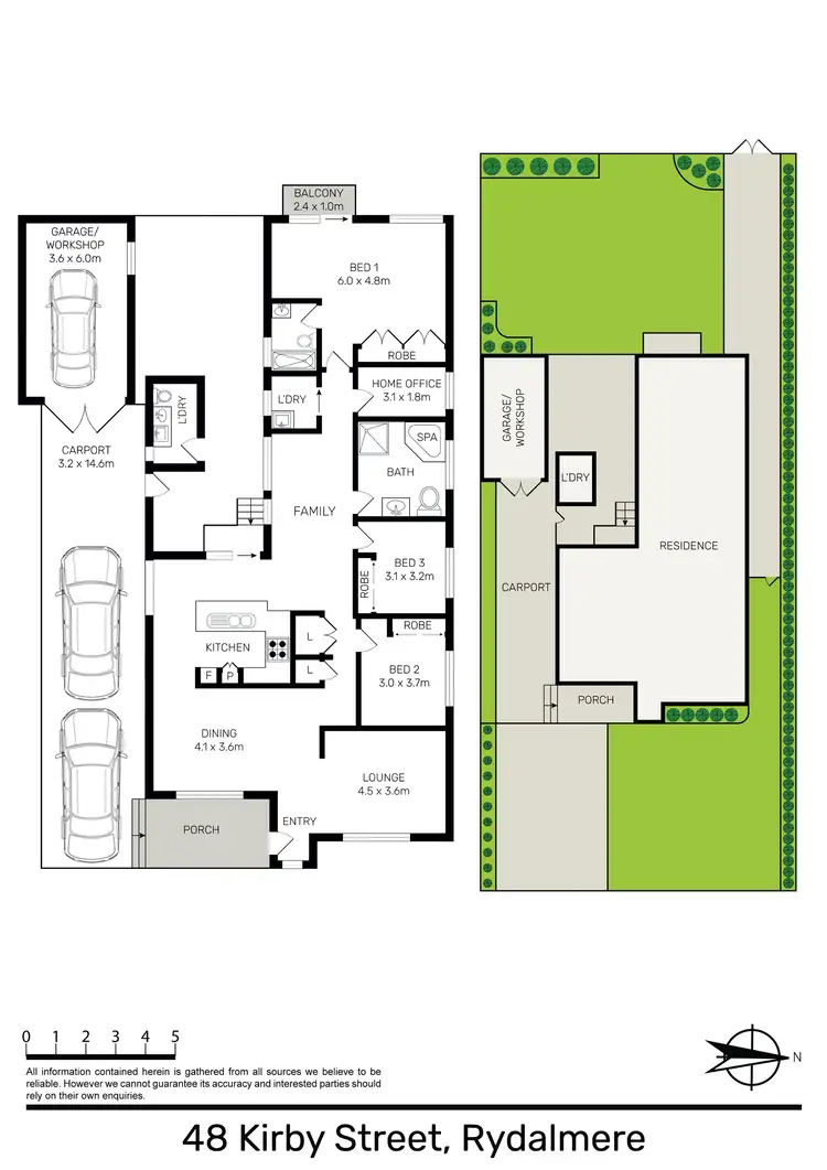 Floorplan of Homely house listing, 48 Kirby Street, Rydalmere NSW 2116