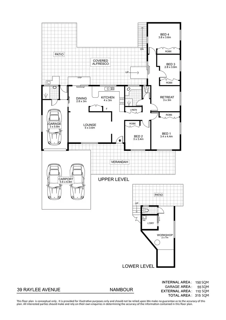 Floorplan of Homely house listing, 39 Raylee Avenue, Nambour QLD 4560